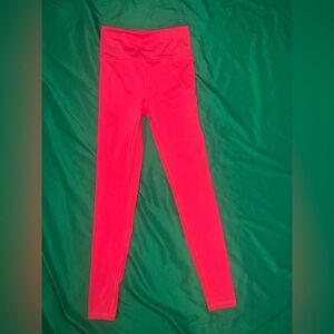 Savage X Fenty Vibrant Neon Orange Leggings size Small